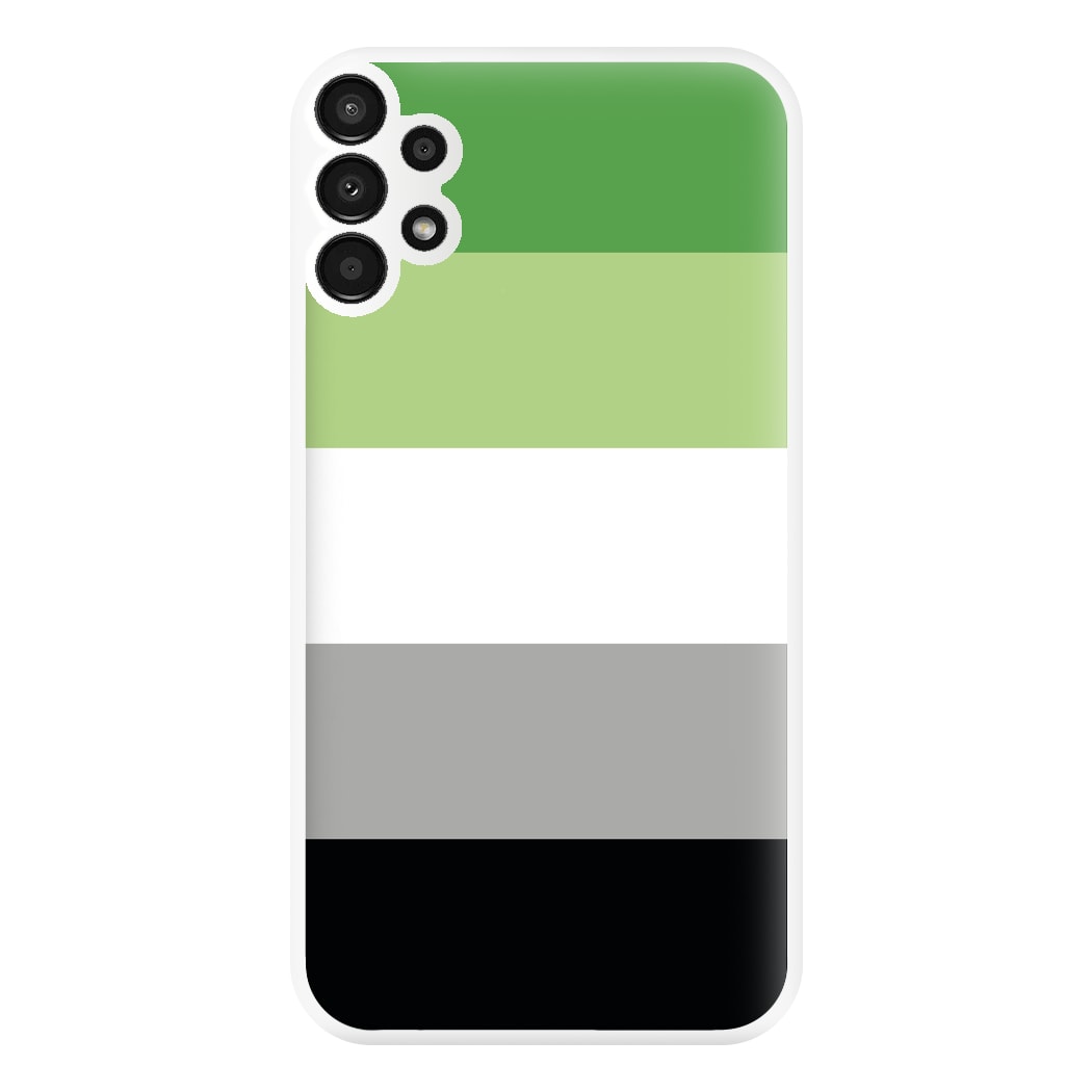 Aromantic Flag - Pride Phone Case for Galaxy A13