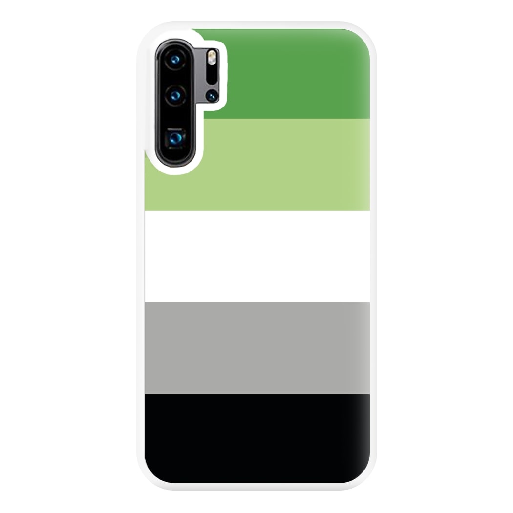 Aromantic Flag - Pride Phone Case for Huawei P30 Pro