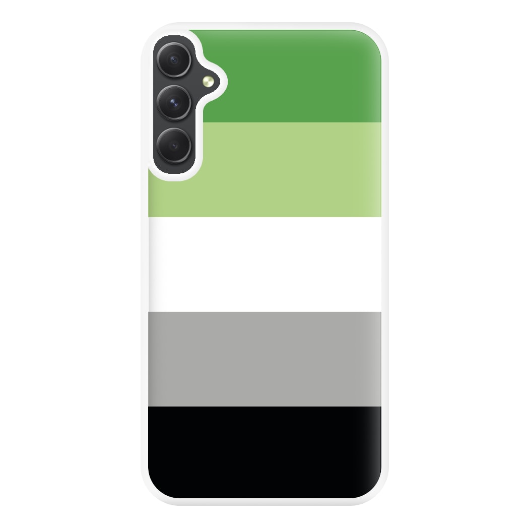 Aromantic Flag - Pride Phone Case for Galaxy A14