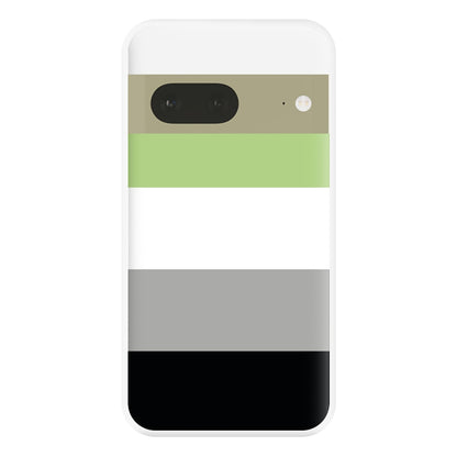 Aromantic Flag - Pride Phone Case for Google Pixel 7a