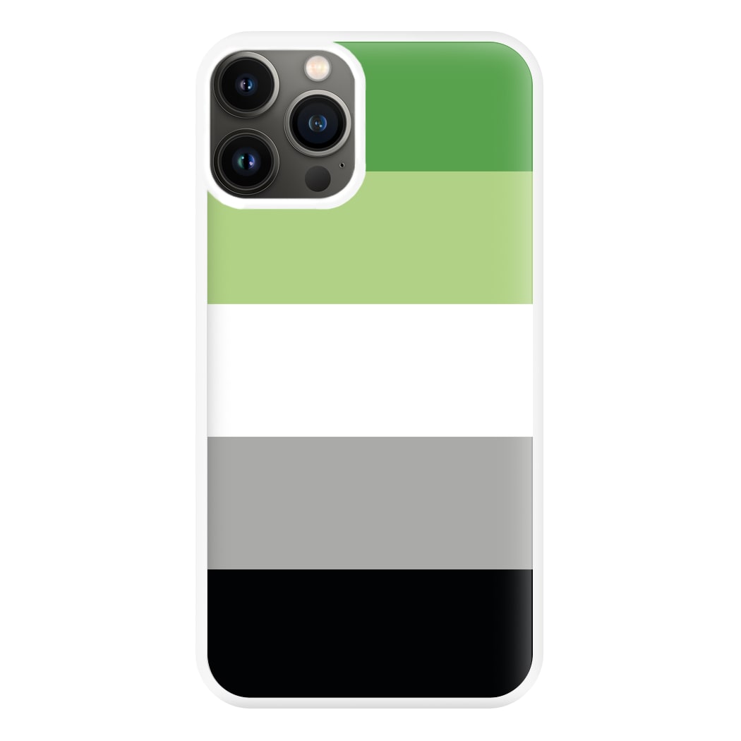 Aromantic Flag - Pride Phone Case for iPhone 11 Pro Max