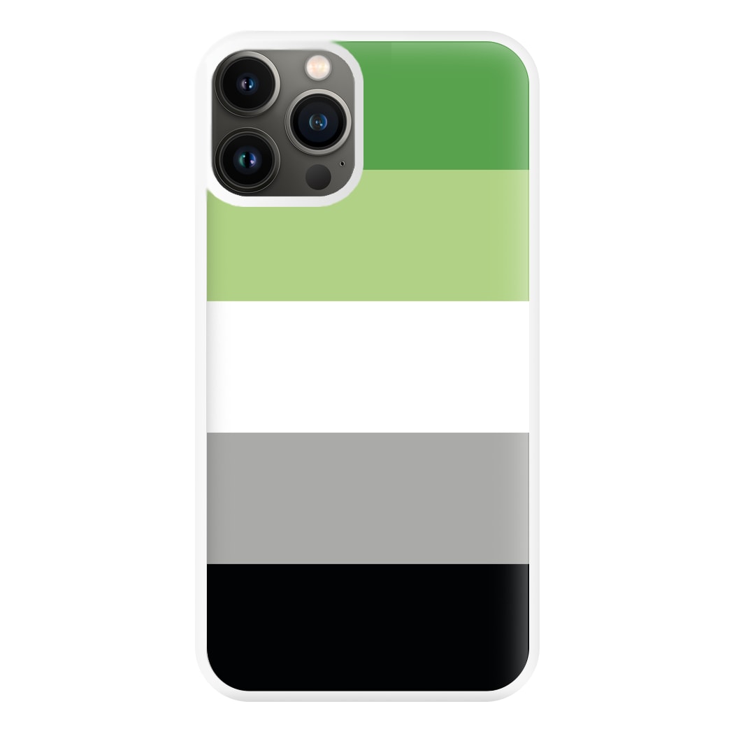 Aromantic Flag - Pride Phone Case for iPhone 13 Pro Max