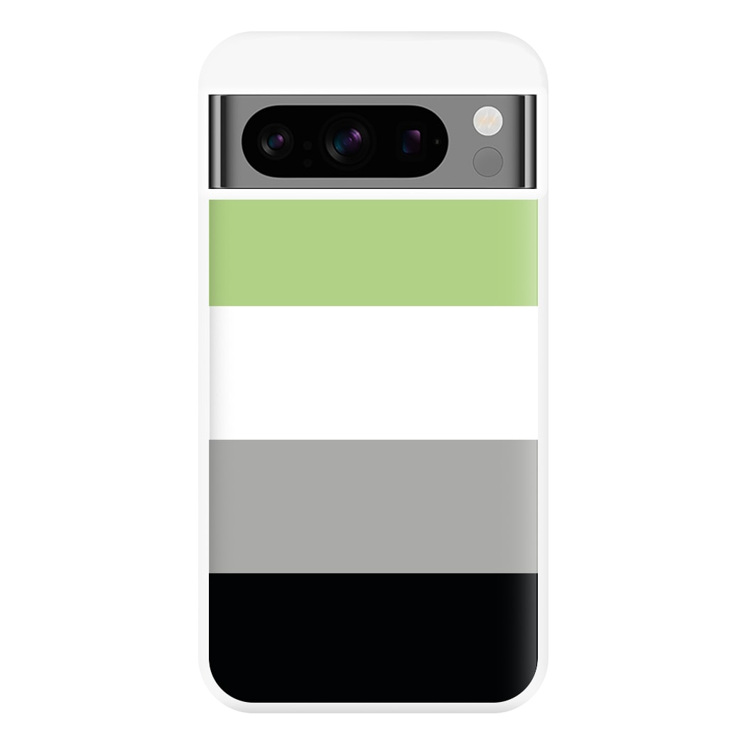 Aromantic Flag - Pride Phone Case for Google Pixel 8 Pro