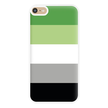 Aromantic Flag - Pride Phone Case for iPhone 6 Plus / 7 Plus / 8 Plus