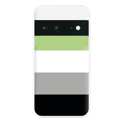 Aromantic Flag - Pride Phone Case for Google Pixel 6a