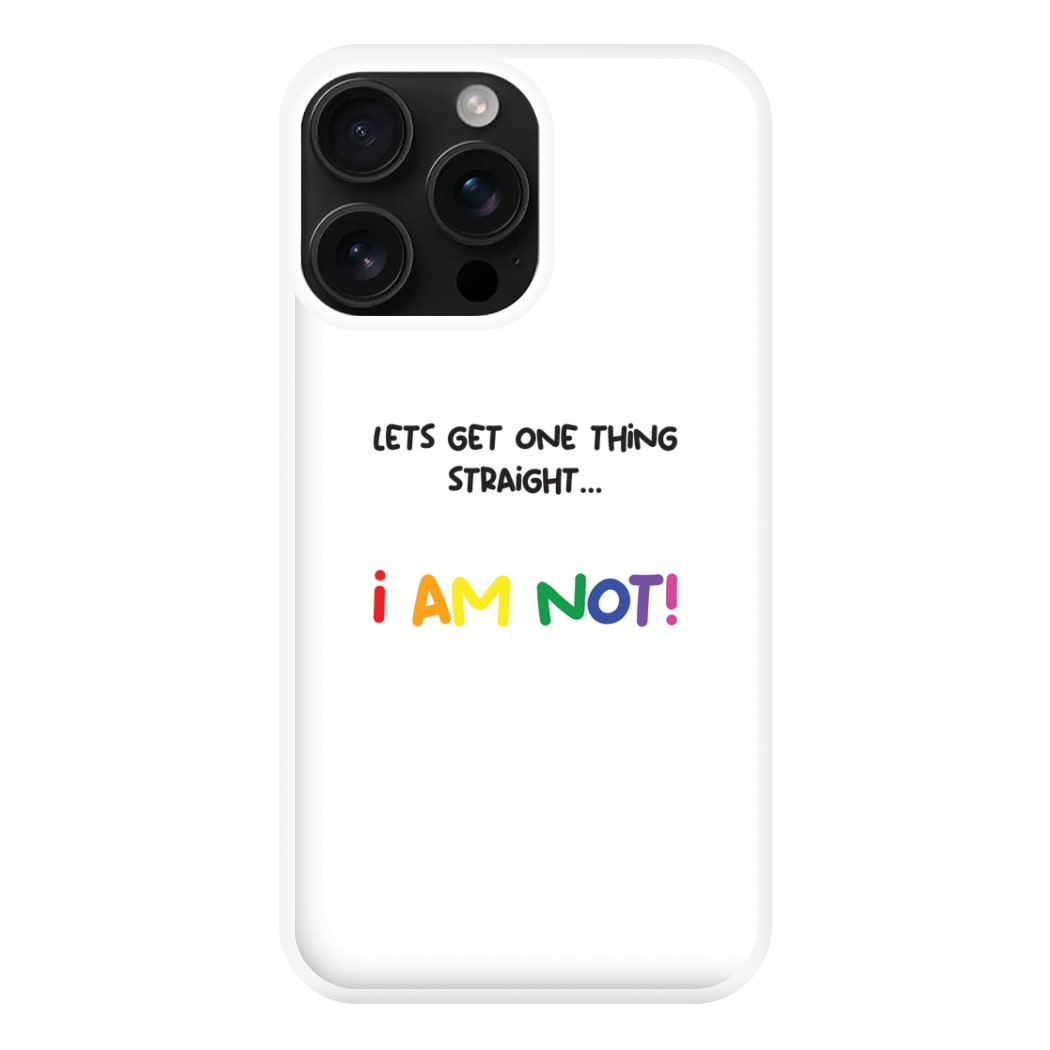 I Am Not - Pride Phone Case