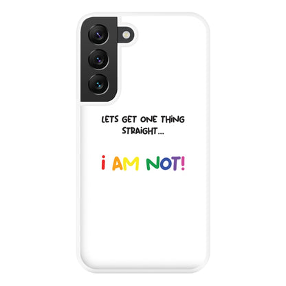 I Am Not - Pride Phone Case for Galaxy S22 Plus