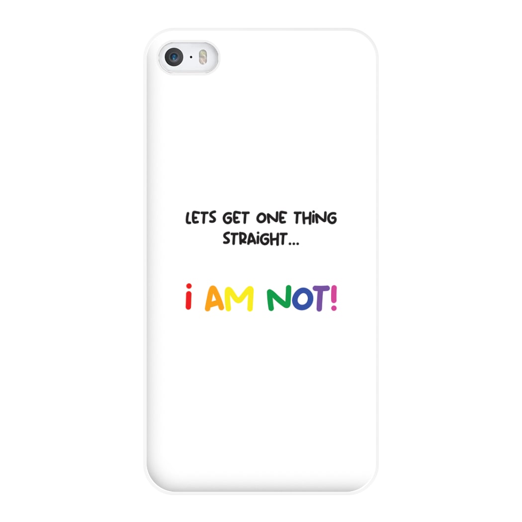 I Am Not - Pride Phone Case for iPhone 5 / 5s / SE 2016