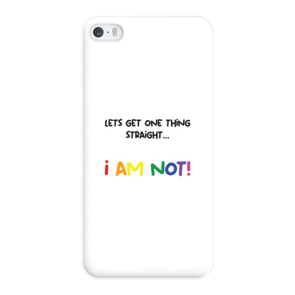 I Am Not - Pride Phone Case for iPhone 5 / 5s / SE 2016