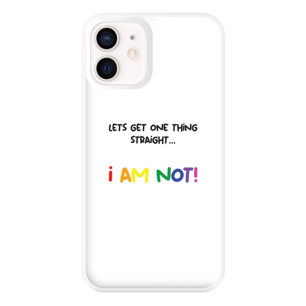 I Am Not - Pride Phone Case for iPhone 13 Mini