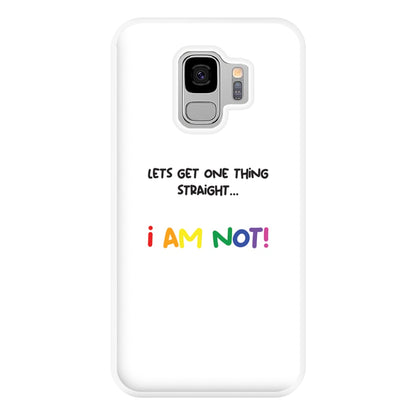 I Am Not - Pride Phone Case for Galaxy S9 Plus