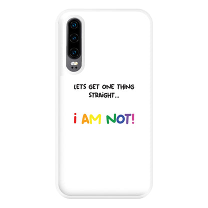 I Am Not - Pride Phone Case for Huawei P30