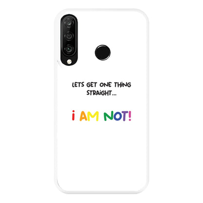 I Am Not - Pride Phone Case for Huawei P30 Lite