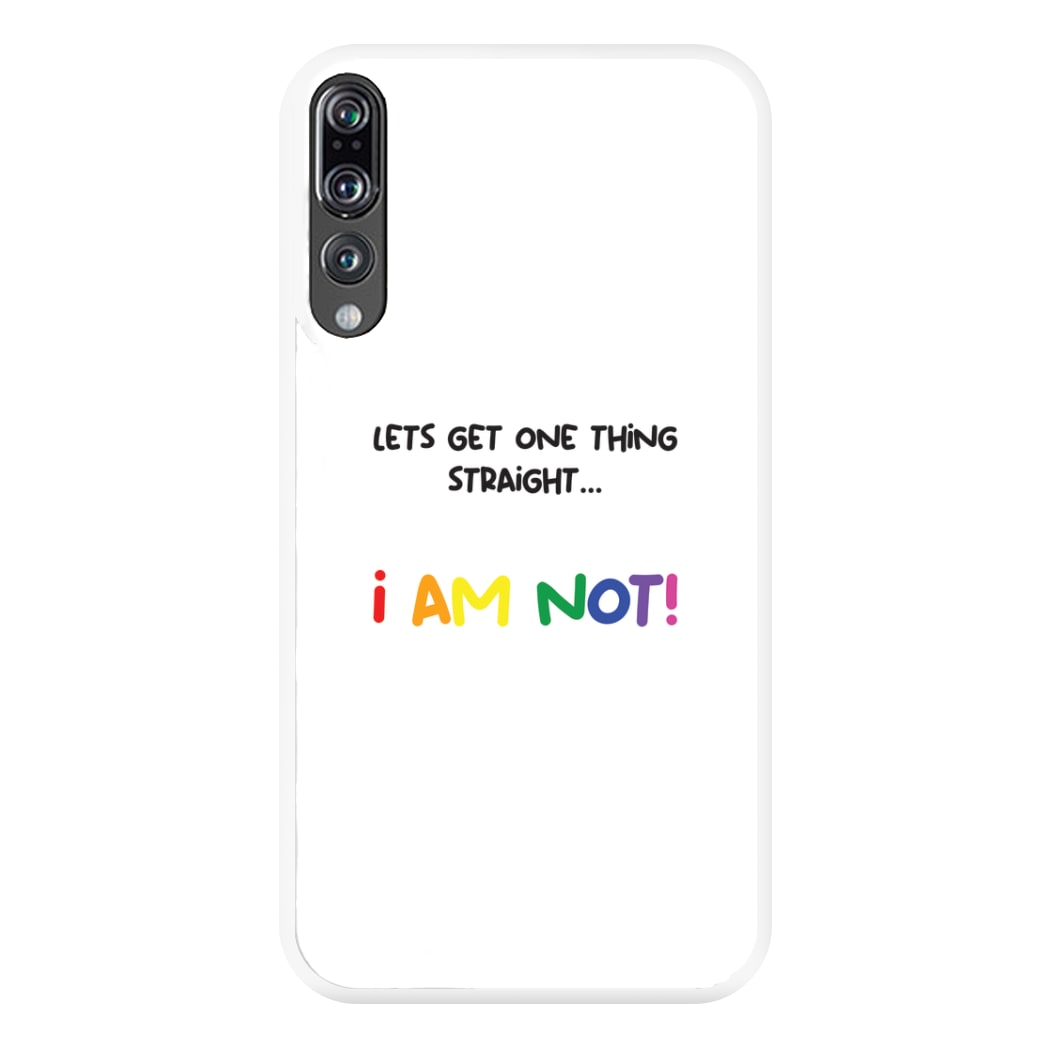 I Am Not - Pride Phone Case for Huawei P20 Pro