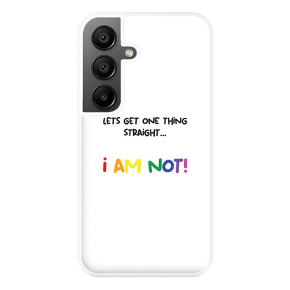 I Am Not - Pride Phone Case for Galaxy A55