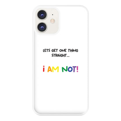 I Am Not - Pride Phone Case for iPhone 12 / 12 Pro