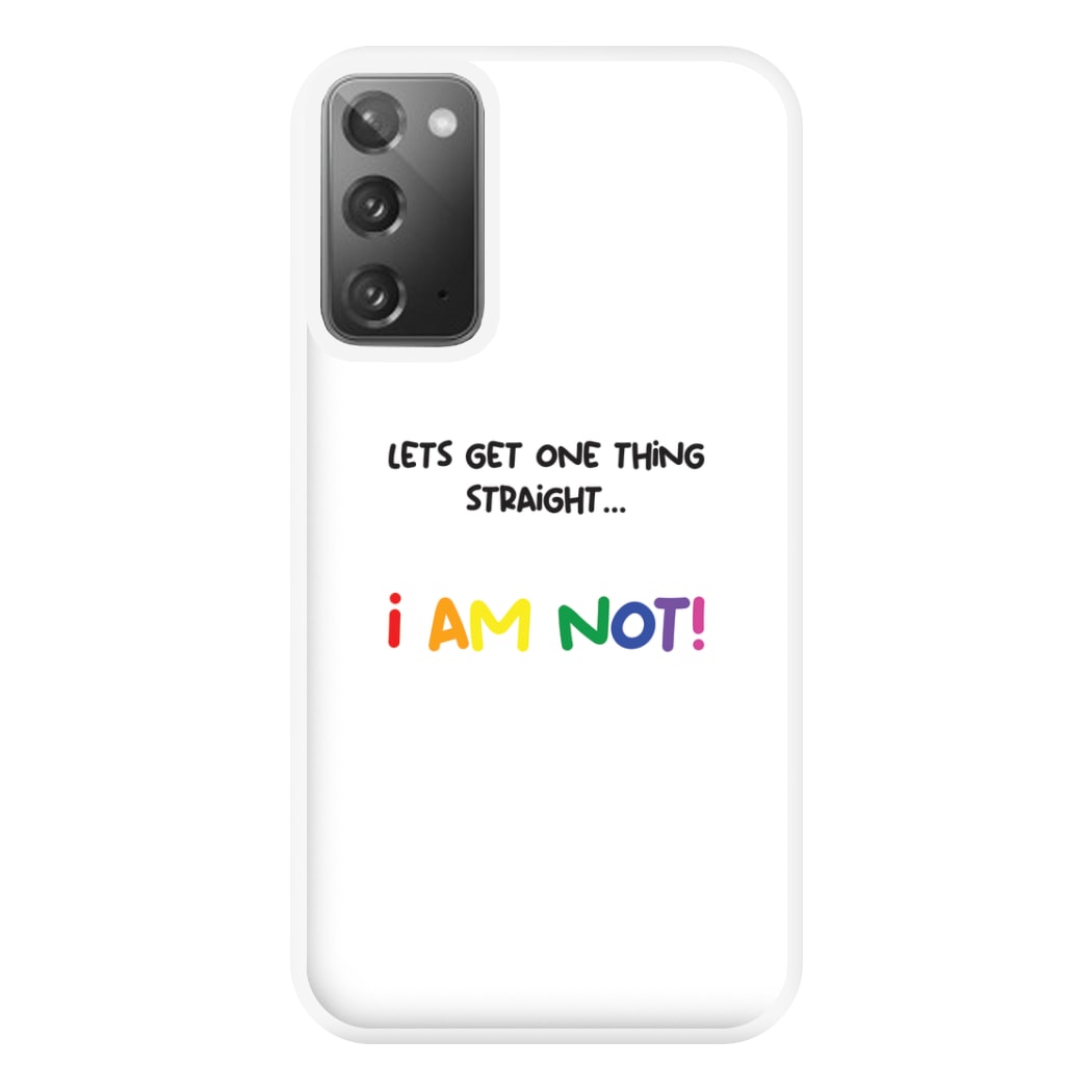 I Am Not - Pride Phone Case for Galaxy Note 20 Ultra