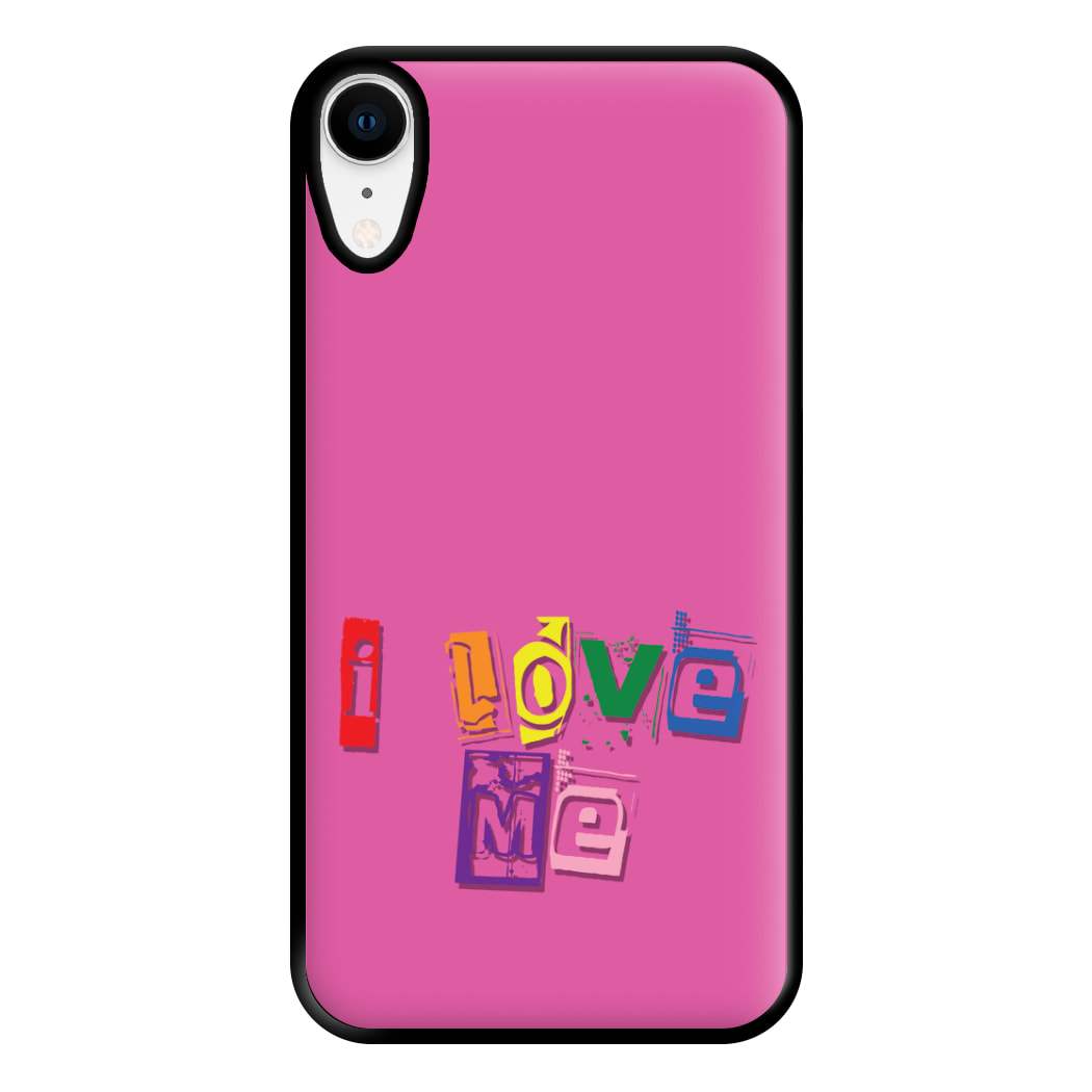 I Love Me - Pride Phone Case for iPhone XR