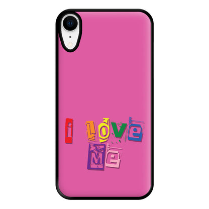 I Love Me - Pride Phone Case for iPhone XR