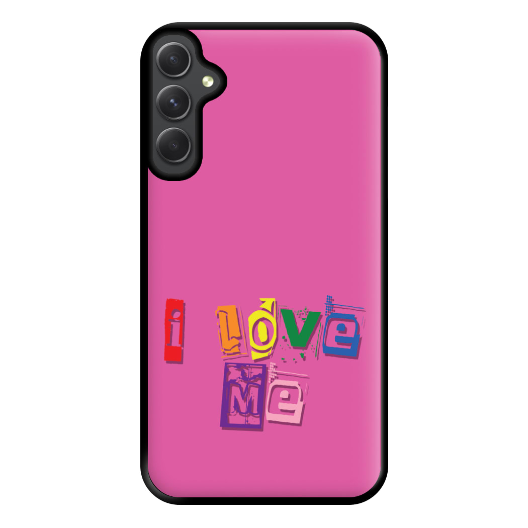 I Love Me - Pride Phone Case for Galaxy A34