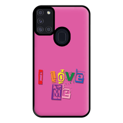 I Love Me - Pride Phone Case for Galaxy A21s