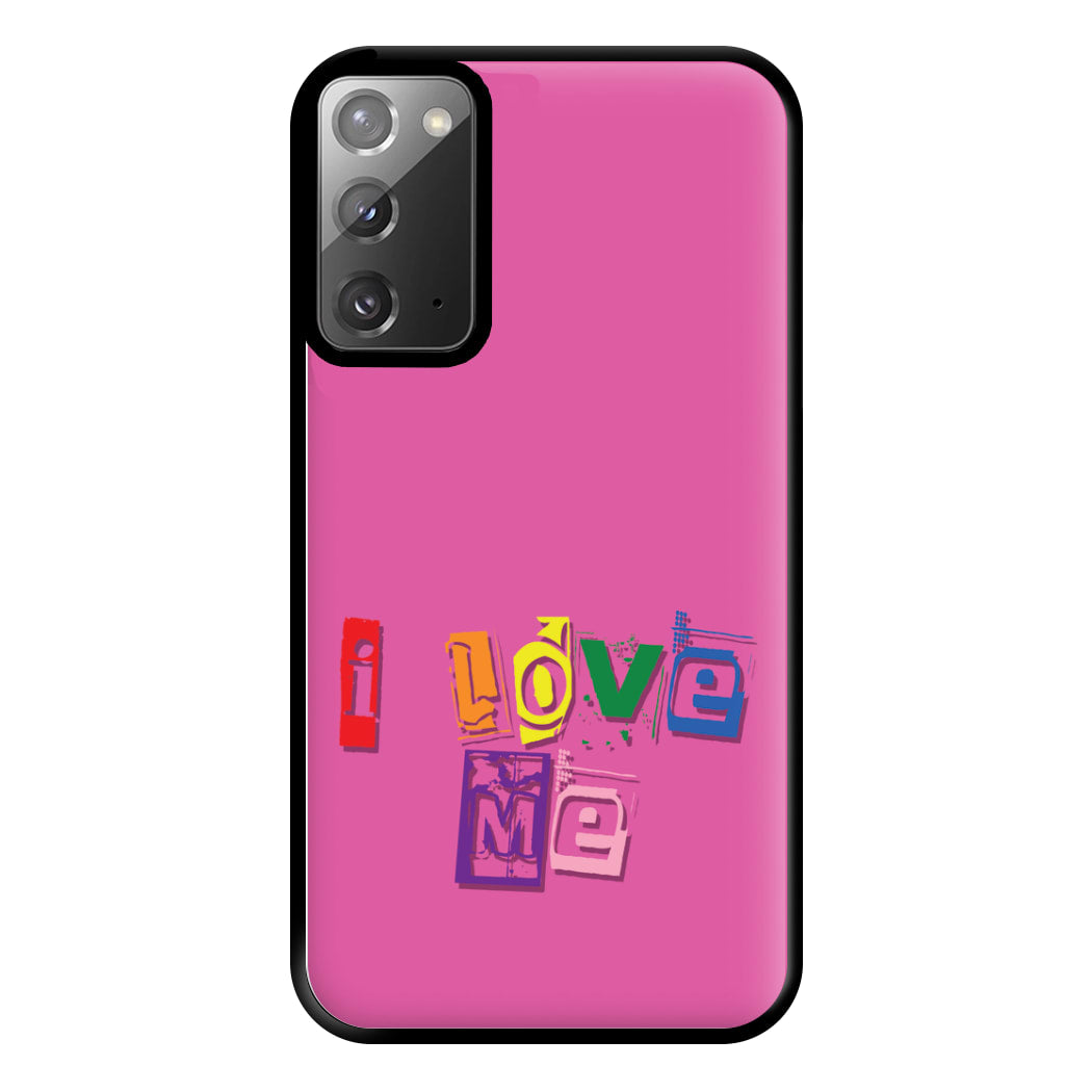 I Love Me - Pride Phone Case for Galaxy Note 20 Ultra