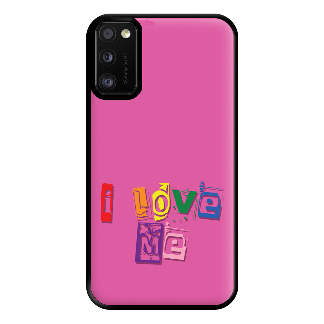 I Love Me - Pride Phone Case for Galaxy A41