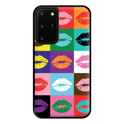 Lips Collage - Pride Phone Case for Galaxy S20 Plus