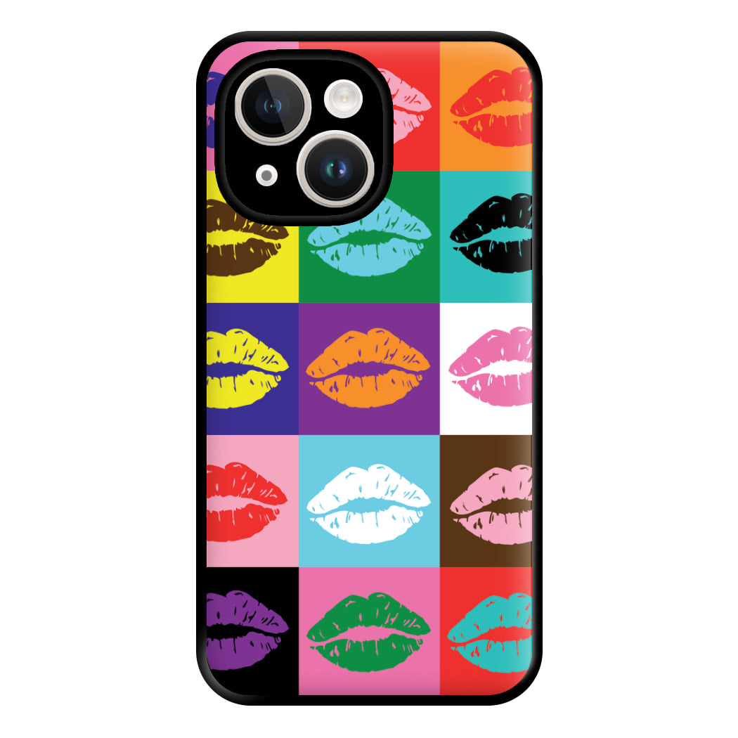 Lips Collage - Pride Phone Case for iPhone 14 Plus