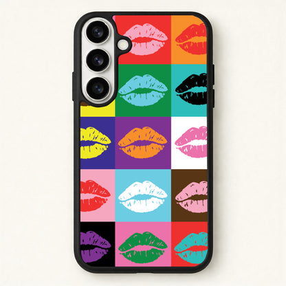 Lips Collage - Pride Phone Case for Galaxy S26