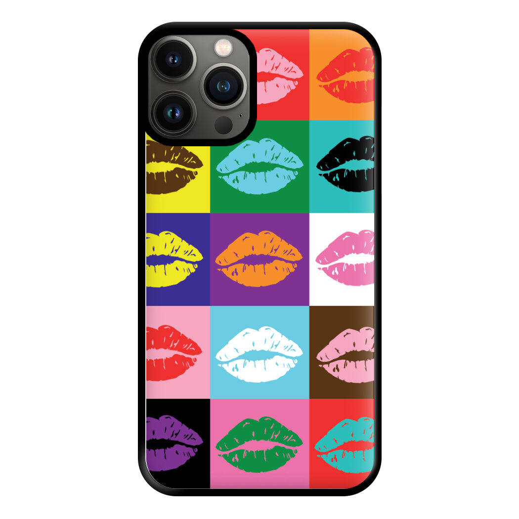 Lips Collage - Pride Phone Case for iPhone 13 Pro Max