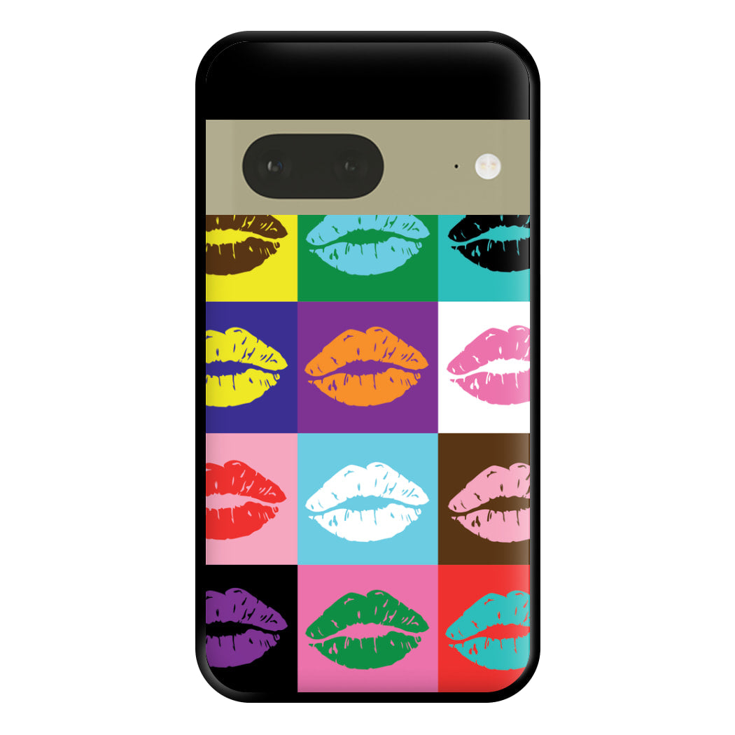 Lips Collage - Pride Phone Case for Google Pixel 7a