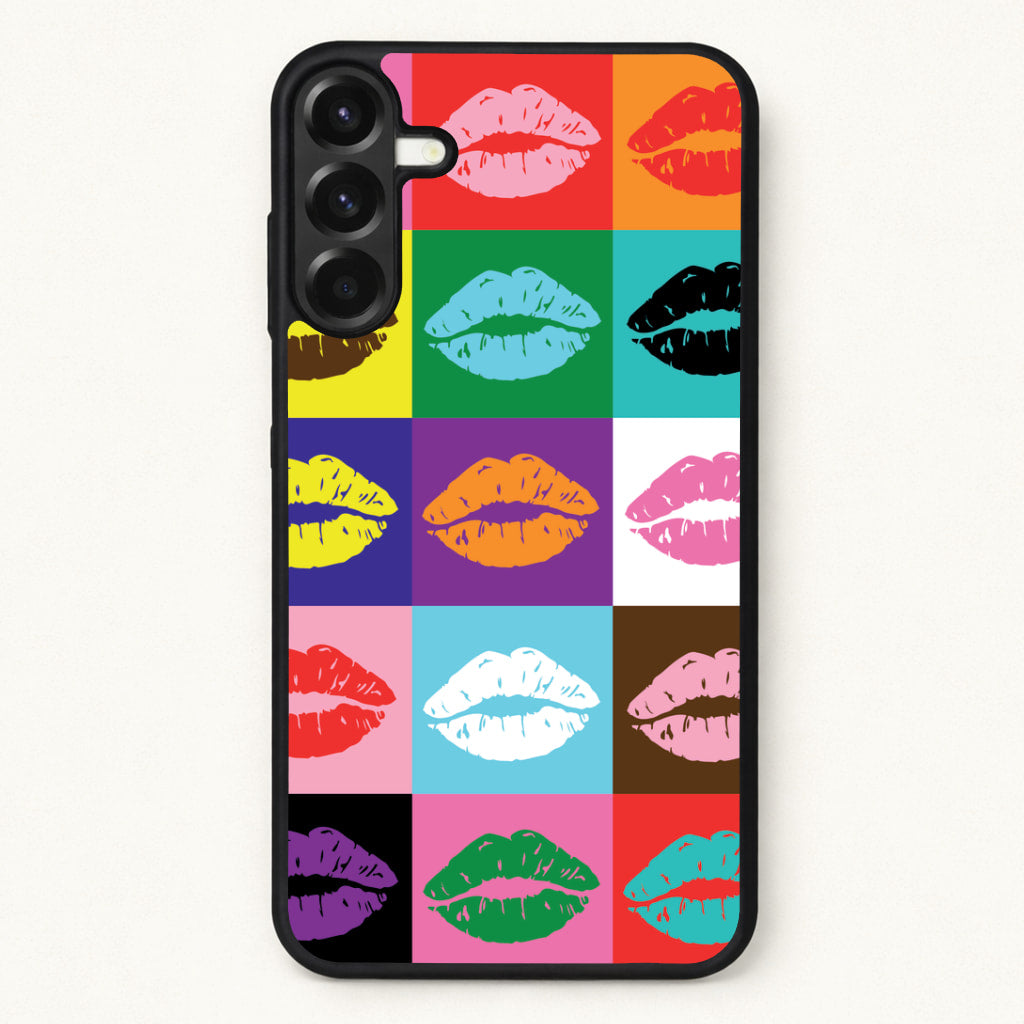 Lips Collage - Pride Phone Case for Galaxy A57