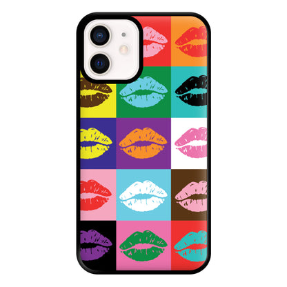 Lips Collage - Pride Phone Case for iPhone 13 Mini