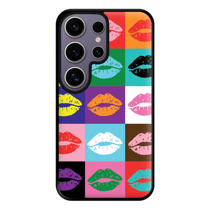 Lips Collage - Pride Phone Case for Galaxy S25 Ultra