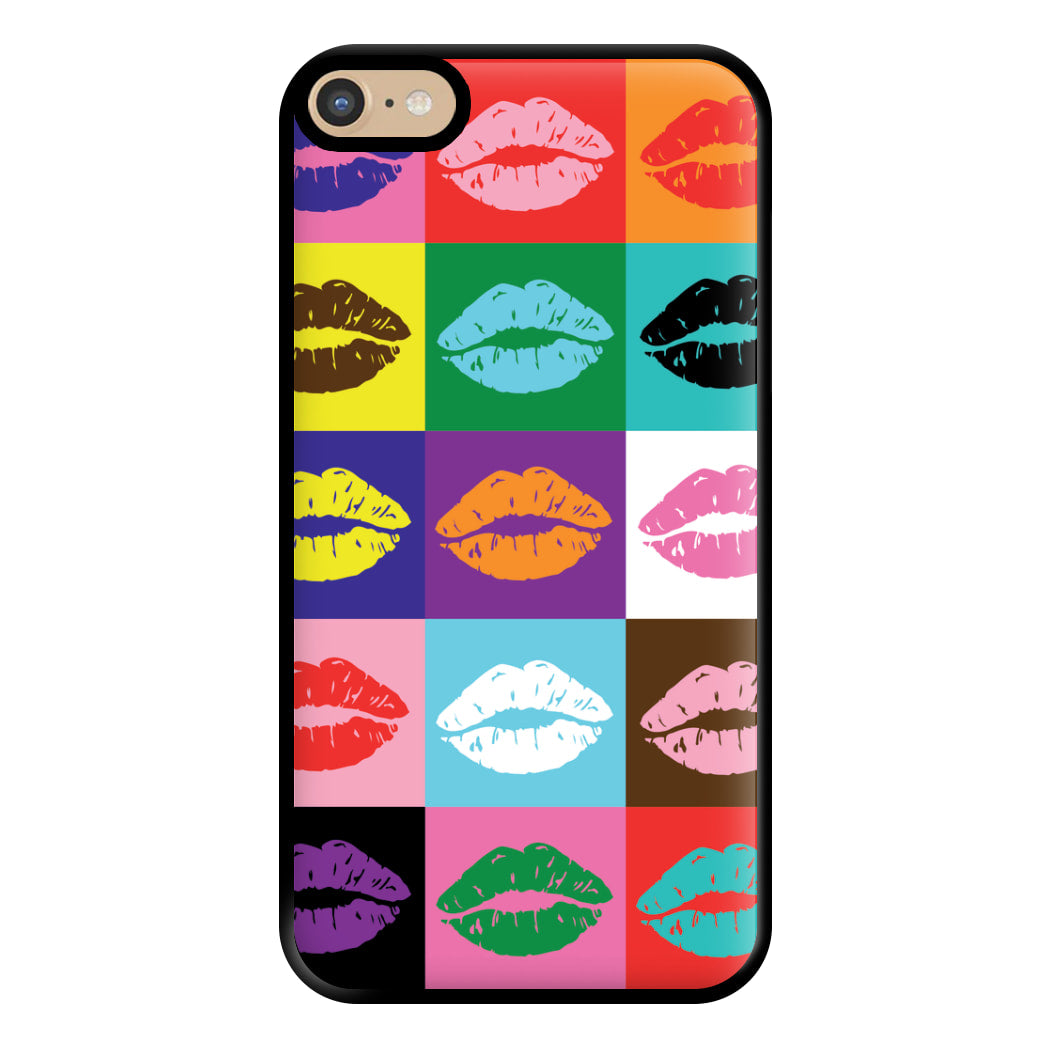 Lips Collage - Pride Phone Case for iPhone 6 Plus / 7 Plus / 8 Plus