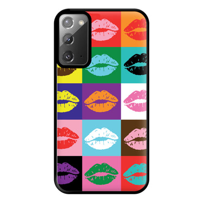 Lips Collage - Pride Phone Case for Galaxy Note 20 Ultra