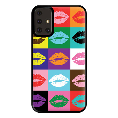 Lips Collage - Pride Phone Case for Galaxy A71