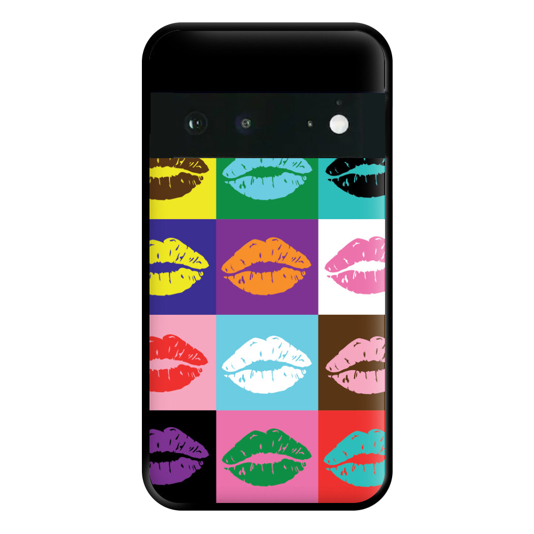 Lips Collage - Pride Phone Case for Google Pixel 6a