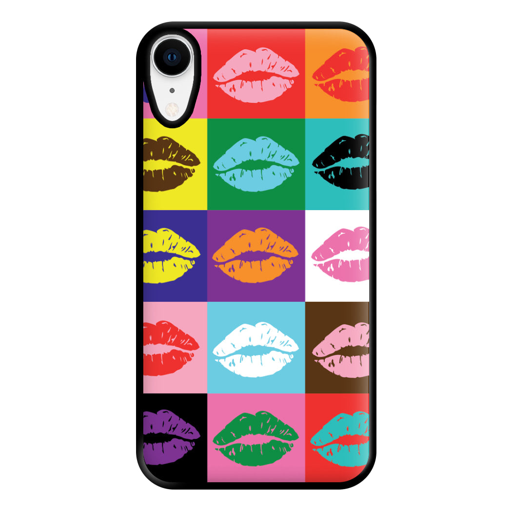 Lips Collage - Pride Phone Case for iPhone XR