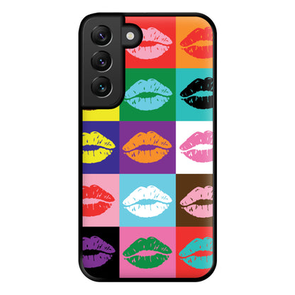 Lips Collage - Pride Phone Case for Galaxy S22 Plus