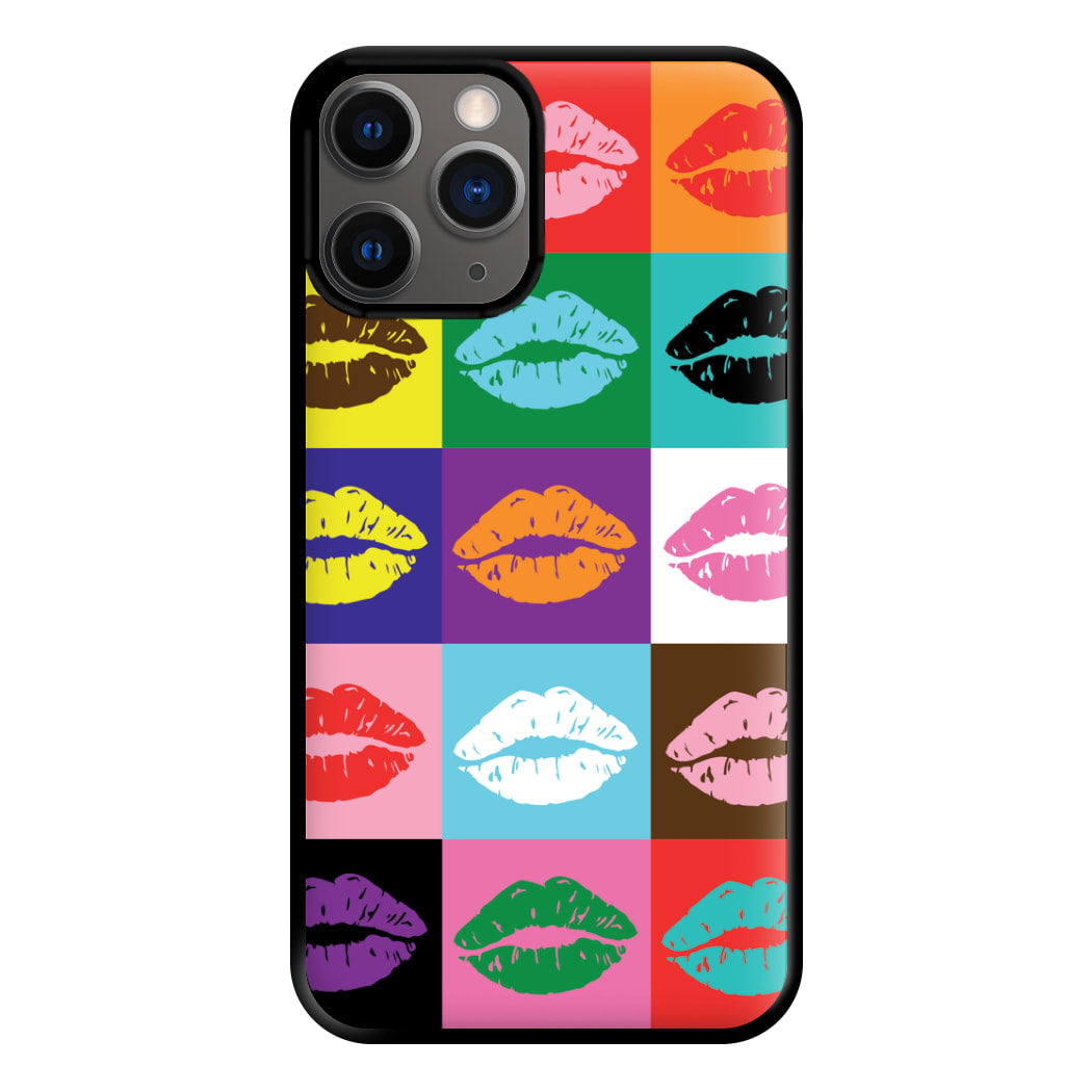 Lips Collage - Pride Phone Case for iPhone 12 Pro Max