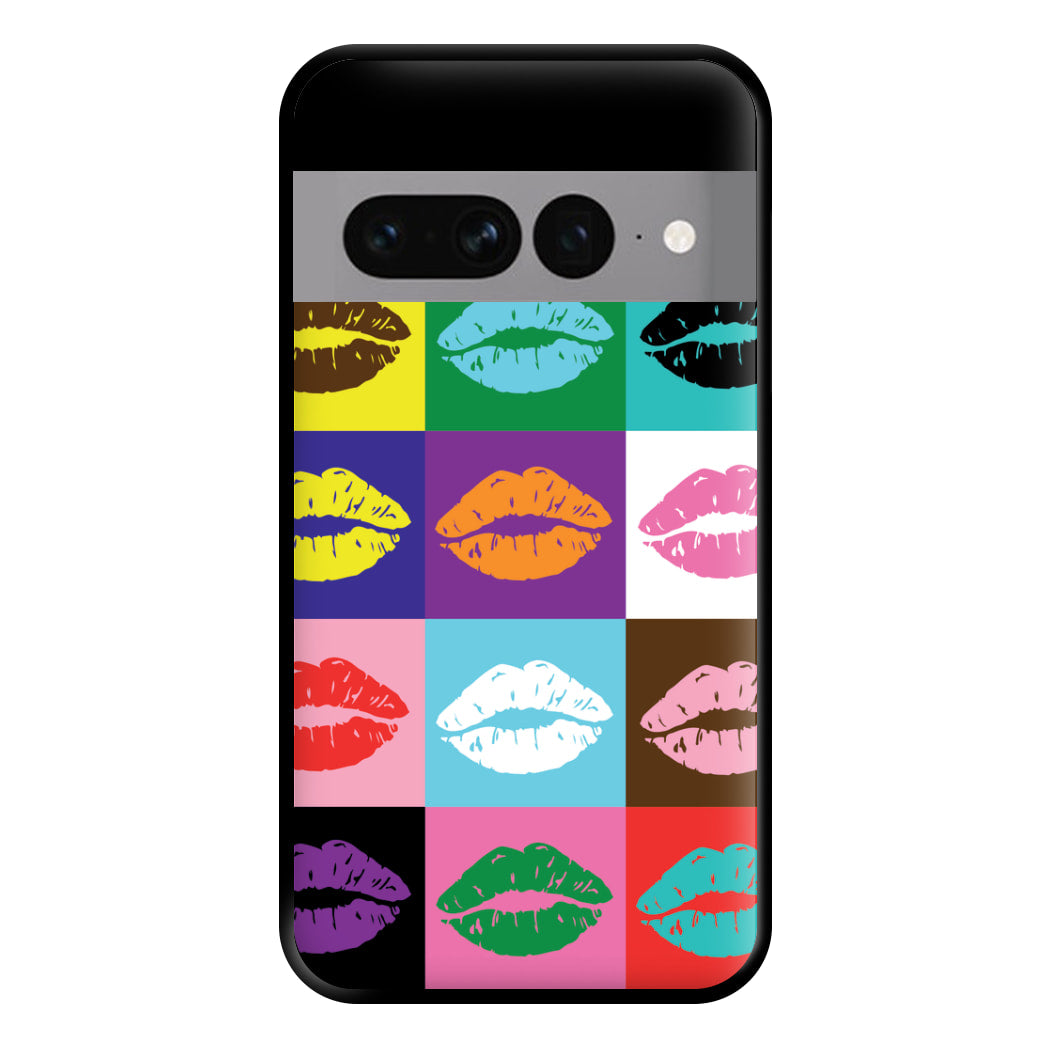 Lips Collage - Pride Phone Case for Google Pixel 7 Pro