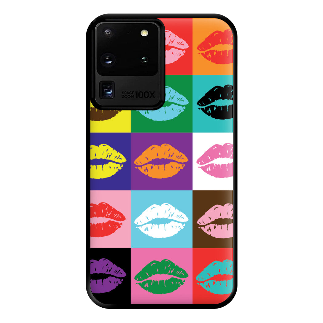 Lips Collage - Pride Phone Case for Galaxy S20 Ultra