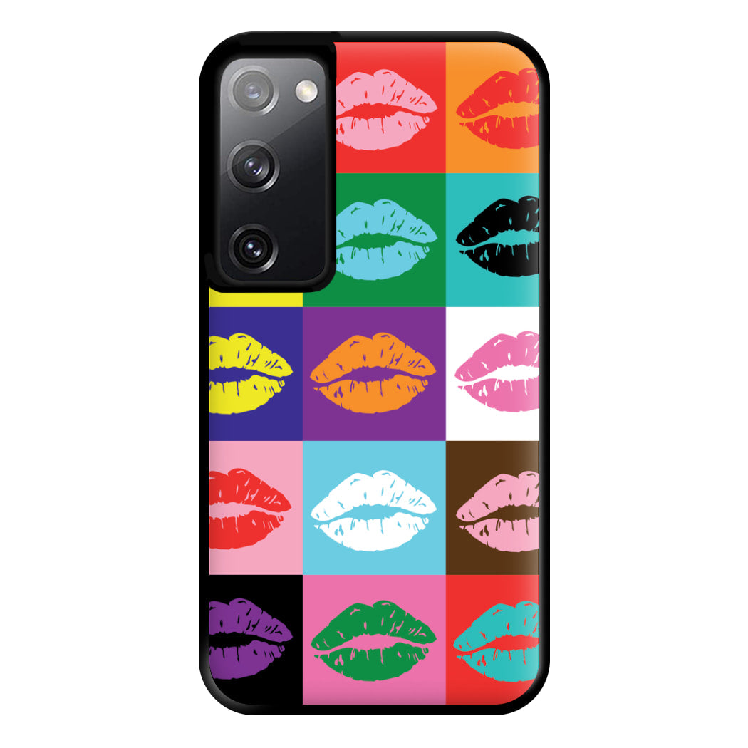 Lips Collage - Pride Phone Case for Galaxy S20