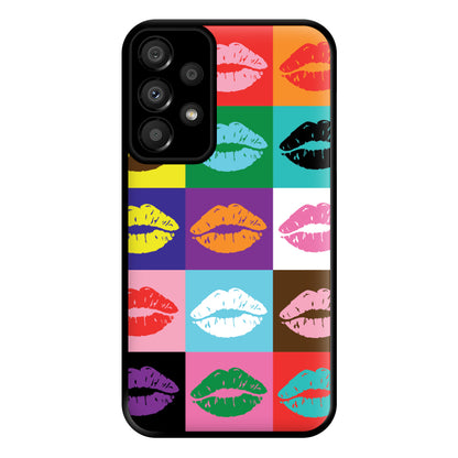 Lips Collage - Pride Phone Case for Galaxy A33