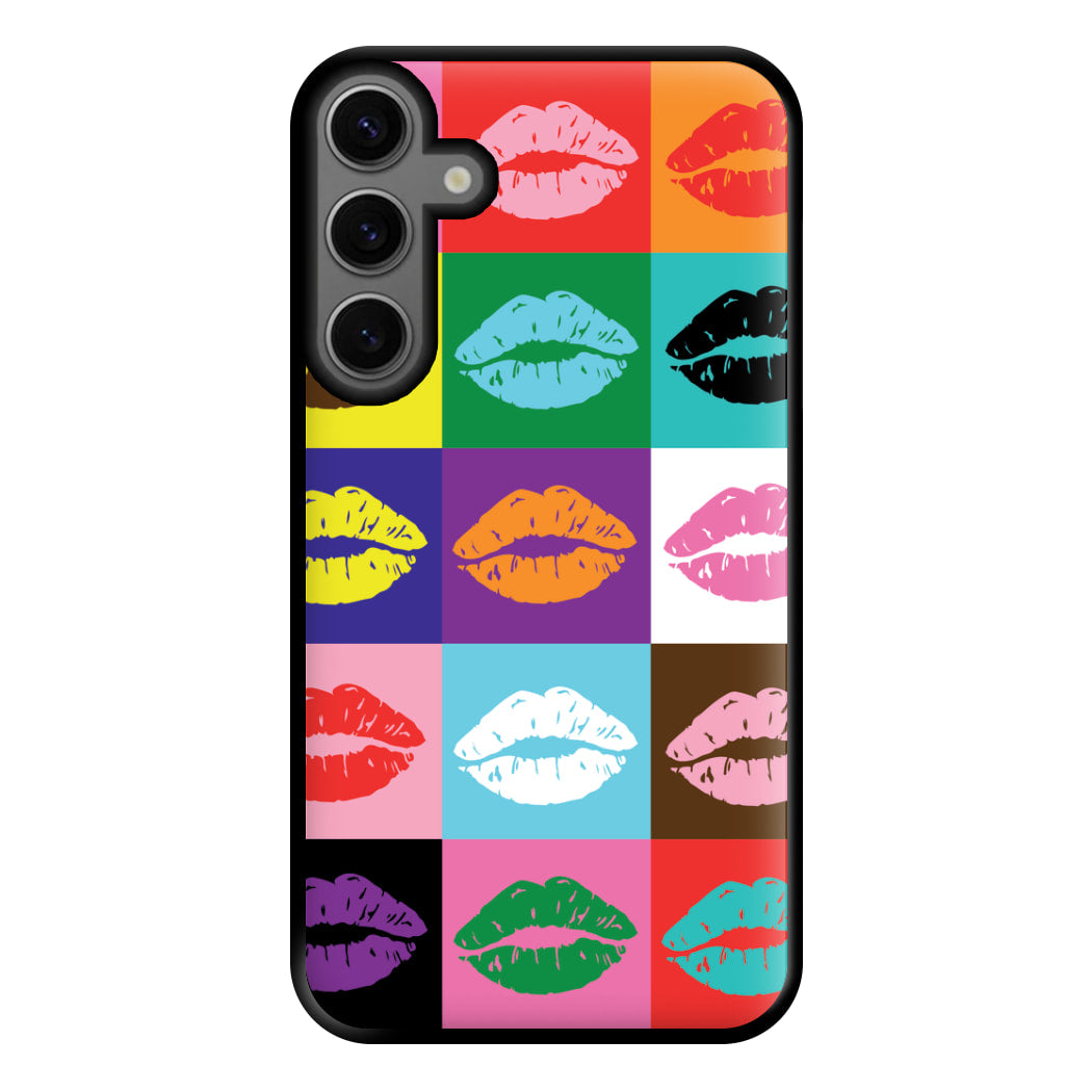 Lips Collage - Pride Phone Case for Galaxy S23FE