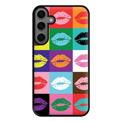 Lips Collage - Pride Phone Case for Galaxy S23FE