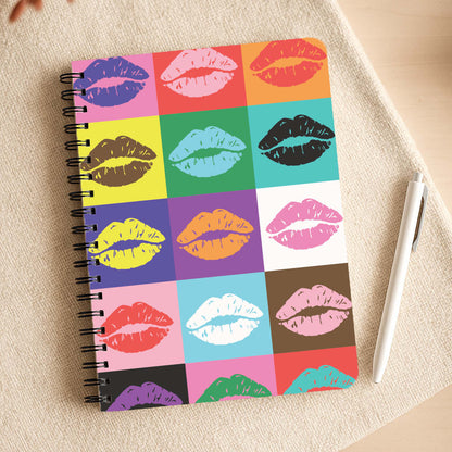 Lips Collage - Pride Notepad