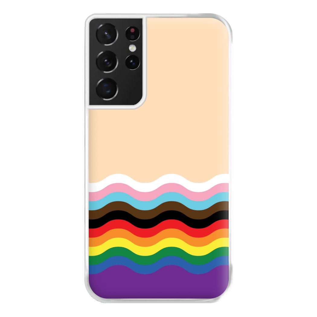 Flag Rainbow - Pride Phone Case for Galaxy S21 Ultra